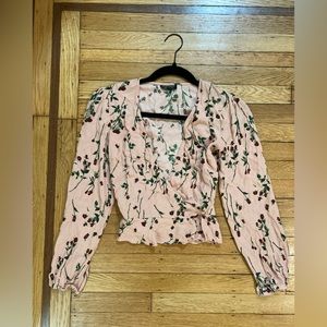 Topshop floral blouse US size 4